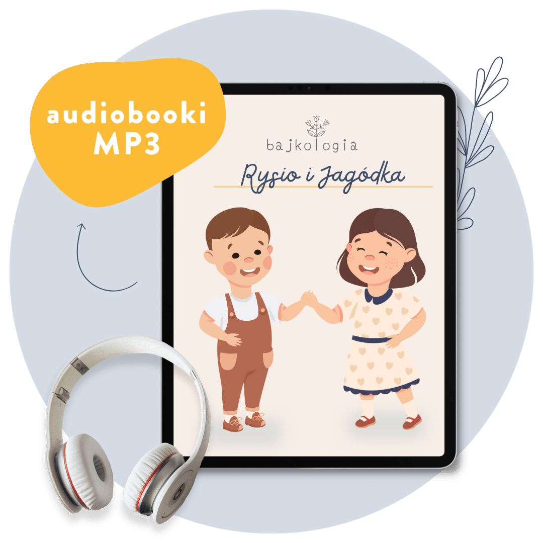 Audiobooki dla dzieci o Rysiu i Jagódce