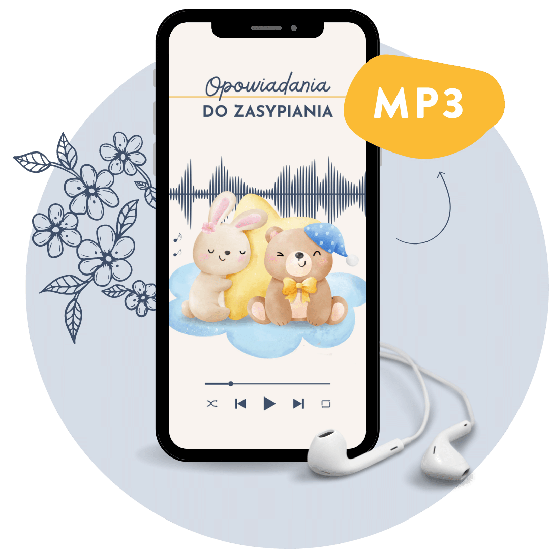 Audiobook z bajkami na dobranoc o Bazi i Szafirku